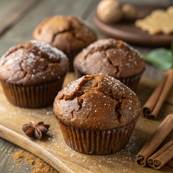 How long does it take to make gingerbread muffins?