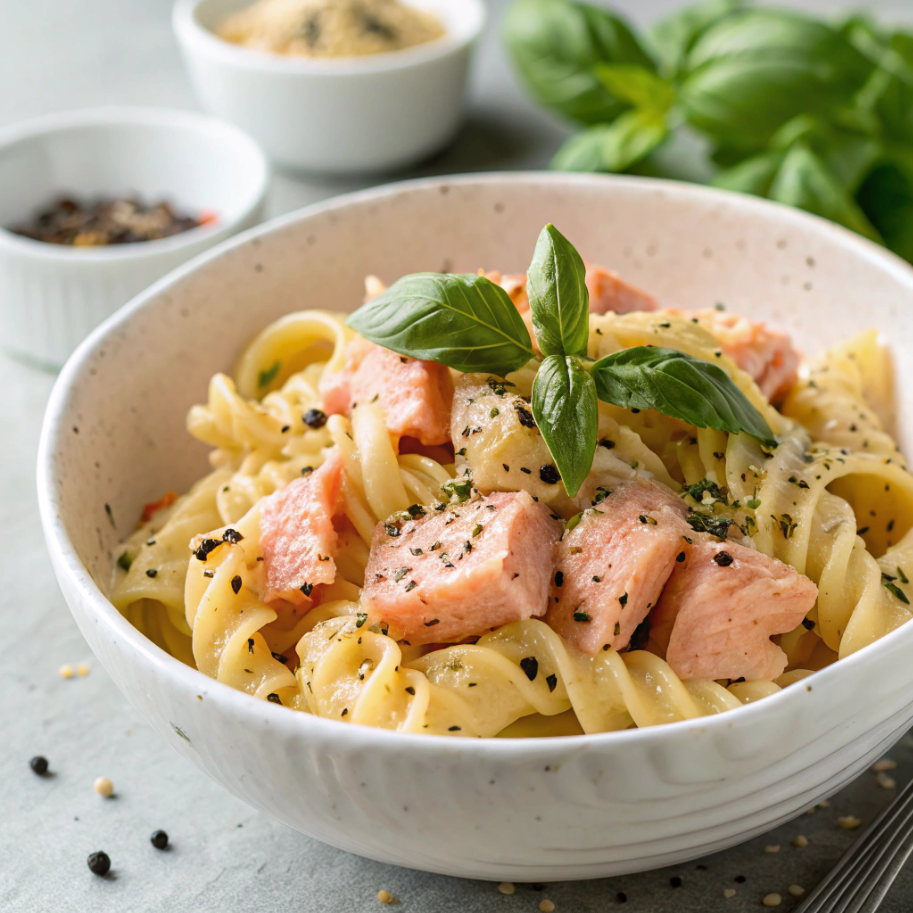 Do salmon and pasta go together
